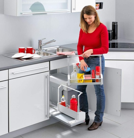 картинка Выдвижная платформа Carry с 2-мя переносными емкостями от магазина SEFI