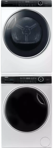 картинка КОЛОННА ИЗ СТИРАЛЬНОЙ И СУШИЛЬНОЙ МАШИН HAIER 979 9+9 КГ от магазина SEFI