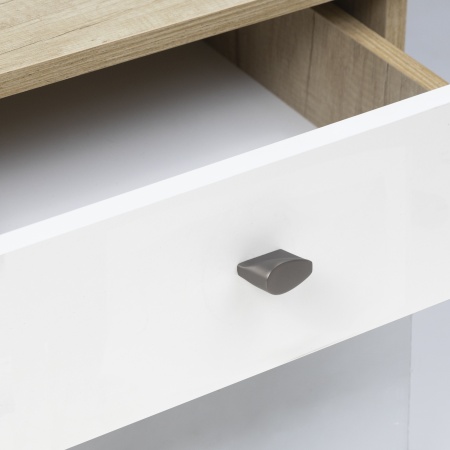 картинка Ручка меб. кнопка мет. RANDY 16, графит шлифованный, AKS от магазина SEFI