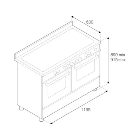 картинка Варочный центр Bertazzoni MAS120 6G MFE D XT от магазина SEFI