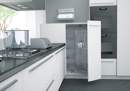 картинка Волшебный уголок Magic-8, металлические корзины Soft-Close, правый от магазина SEFI