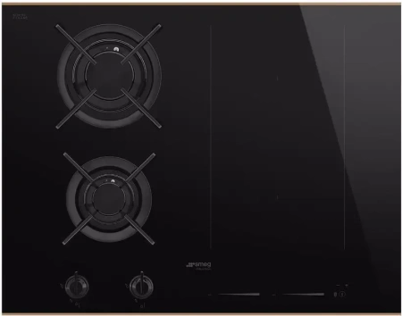 картинка Комбинированная варочная панель Smeg PM6643R магазин SEFI являющийся официальным дистрибьютором в России  картинка Комбинированная варочная панель Smeg PM6643R от магазина SEFI