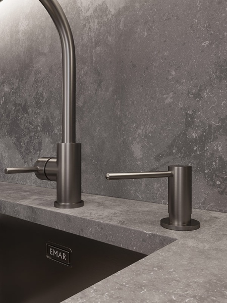 картинка Дозатор EMAR 405, цвет Чёрный металлик от магазина SEFI