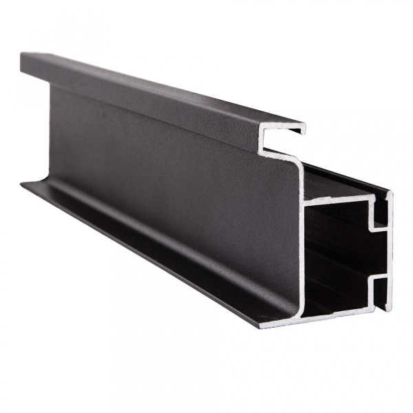 картинка Профиль алюм. GOLA вертикальный боковой 4,7 м черный 3 AKS от магазина SEFI