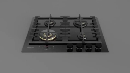 картинка Газовая варочная панель Fulgor Milano FCLH 604 G T WK BK от магазина SEFI