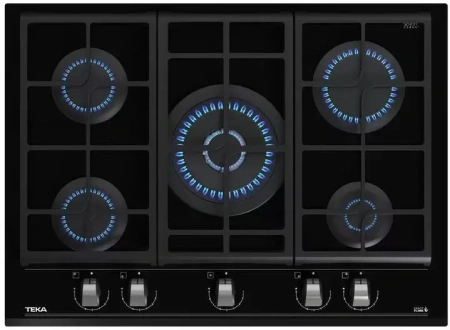 картинка Газовая варочная панель Teka GZC 75330 XBN NIGHT RIVER BLACK магазин SEFI являющийся официальным дистрибьютором в России  картинка Газовая варочная панель Teka GZC 75330 XBN NIGHT RIVER BLACK от магазина SEFI