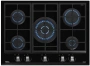 картинка Газовая варочная панель Teka GZC 75330 XBN NIGHT RIVER BLACK магазин SEFI являющийся официальным дистрибьютором в России  картинка Газовая варочная панель Teka GZC 75330 XBN NIGHT RIVER BLACK от магазина SEFI