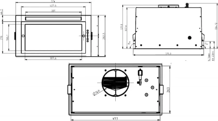 картинка Вытяжка ELICA LANE IX/A/52 от магазина SEFI