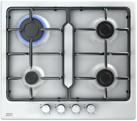 картинка Газовая варочная панель KRONA ORTICA 60 WH от магазина SEFI