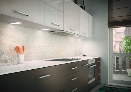 картинка Светильник светодиодный Titan 6Вт, 12В, свет натуральный нерж.сталь от магазина SEFI