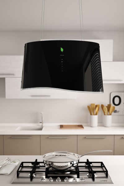 картинка Вытяжка Falmec Mare isola 66 (450) (с системой E.ion) ECP black от магазина SEFI