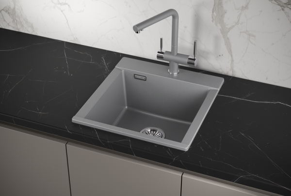 картинка Мойка Granula ES-4701, алюминиум, кварц, ESTETICA от магазина SEFI