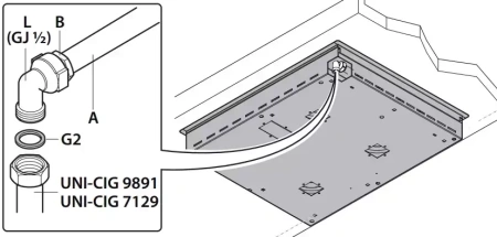 картинка Газовая варочная панель Barazza 1PLB3T от магазина SEFI