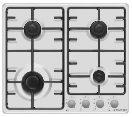 картинка Газовая варочная панель MAUNFELD EGHE.64.3STS-EW/G от магазина SEFI