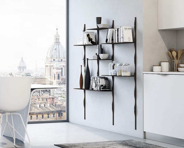 картинка Вертикальная стойка для 1-й полки, h240мм SKYLINE магазин SEFI являющийся официальным дистрибьютором в России  картинка Вертикальная стойка для 1-й полки, h240мм SKYLINE от магазина SEFI