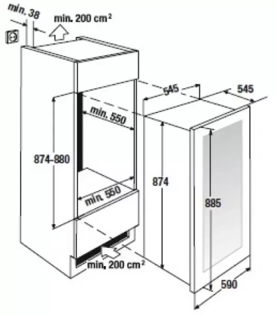 картинка Винный шкаф Kuppersbusch FWK 2800.0 S от магазина SEFI