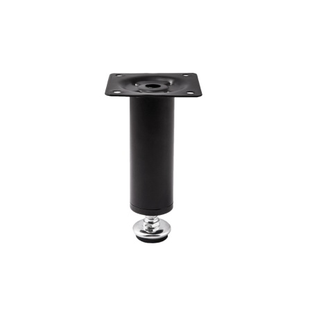 картинка Опора меб. мет. D-150 h150 с регул. черный матовый AKS от магазина SEFI