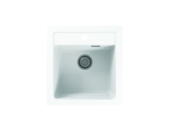 картинка Мойка ALVEUS GRANITAL ATROX 20 ARCTIC - G11 470 X  500  1X в комплекте с сифоном 1132823, от магазина SEFI