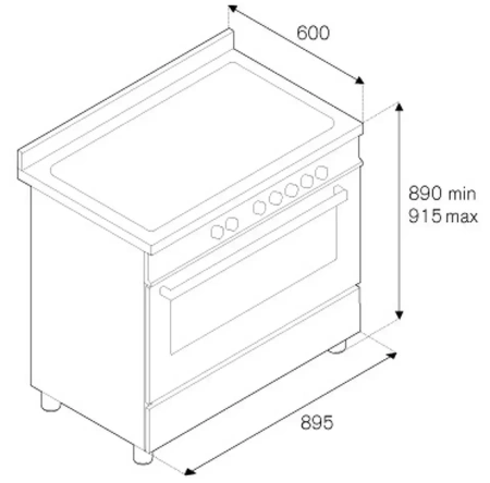 картинка Варочный центр Bertazzoni PRO906HYBSBIT от магазина SEFI