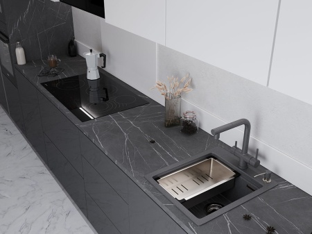 картинка Мойка EMAR EMQ-1420.Q, цвет Антрацит от магазина SEFI