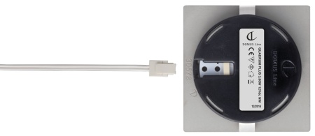 картинка Светильник светодиодный Quadrum Plus 3Вт, 12В, свет натуральный, кабель, разъём miniplug сталь, 65х14,3мм магазин SEFI являющийся официальным дистрибьютором в России  картинка Светильник светодиодный Quadrum Plus 3Вт, 12В, свет натуральный, кабель, разъём miniplug сталь, 65х14,3мм от магазина SEFI