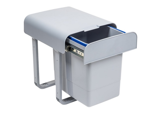 картинка Мусорное ведро ALADIN на распашной фасад от 350 мм магазин SEFI являющийся официальным дистрибьютором в России  картинка Мусорное ведро ALADIN на распашной фасад от 350 мм от магазина SEFI