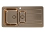 картинка Мойка Alveus LINE MONARCH 10 BRONZE 980X500 в компл. с выпуском без сифона, от магазина SEFI