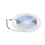 картинка Лента светодиодная - 9,6W/m, 24V, 8мм, 2835, 120 д/м, IP20, теплый белый (3000K) - 5м, AKS от магазина SEFI