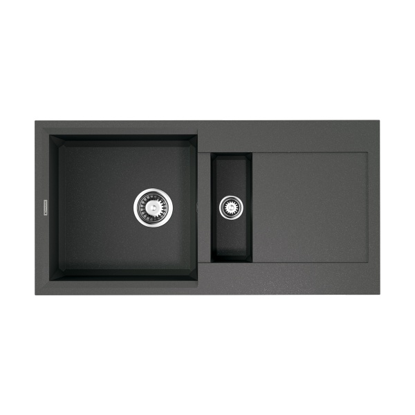 картинка Мойка Omoikiri Sakaime 86-2-PL Tetogranit/платина от магазина SEFI