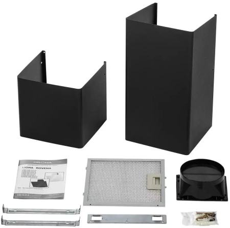 картинка Вытяжка Krona ROVENA 600 black S от магазина SEFI
