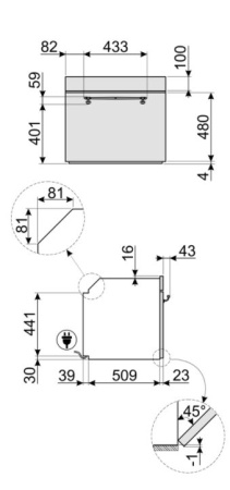 картинка Духовой шкаф Smeg SFP750AOPZ от магазина SEFI