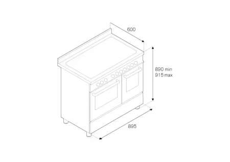 картинка Варочный центр Bertazzoni MAS905iMFEDCRT от магазина SEFI