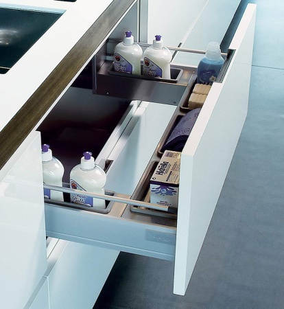 картинка Секция под мойку Kit Sottovasca 90 B45 Legrabox H115, боковина М алюминий от магазина SEFI