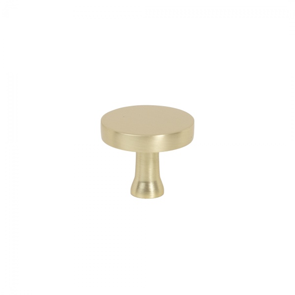 картинка Ручка меб. кнопка мет. UNITY, брашированное золото, AKS от магазина SEFI