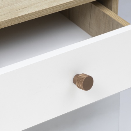 картинка Ручка меб. кнопка мет. FLUID капучино, AKS от магазина SEFI