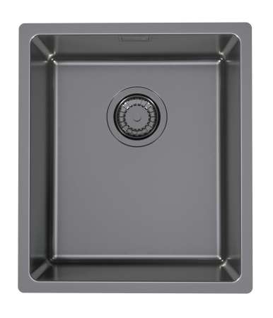 картинка Мойка Alveus KOMBINO 20 MONARCH ANTHRACITE SAT-90 500X400X195 U в комплекте с выпуском без сифона от магазина SEFI
