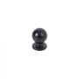 картинка Ручка меб. кнопка мет. GN34 черный матовый, AKS от магазина SEFI