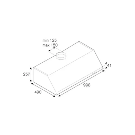 картинка Вытяжка Bertazzoni KU100 PRO 1 X A от магазина SEFI