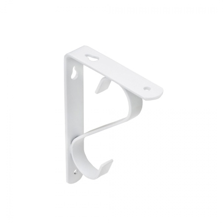 картинка Полкодержатель мет. SONATA 140*95*20*3, белый AKS от магазина SEFI