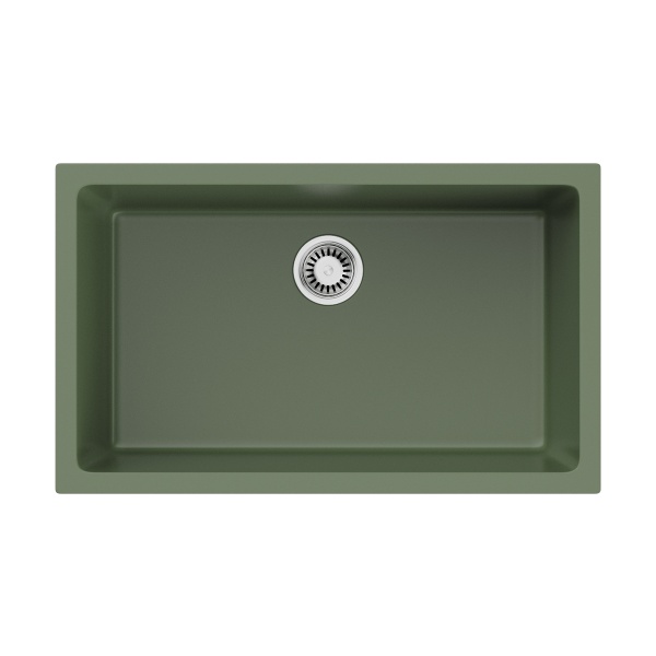 картинка Мойка Omoikiri Okinoshima 76-U/I-OL Natceramic/olive от магазина SEFI