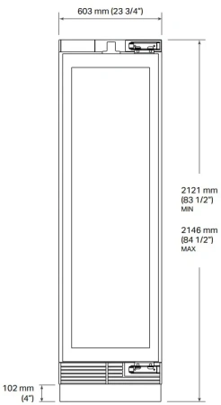 картинка Встраиваемый винный шкаф Signature Kitchen Suite SKSCW243RP от магазина SEFI