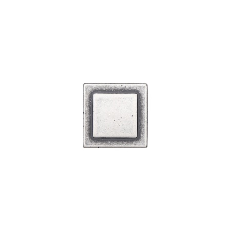 картинка Ручка меб. кнопка мет. SQUARE античное серебро, AKS от магазина SEFI