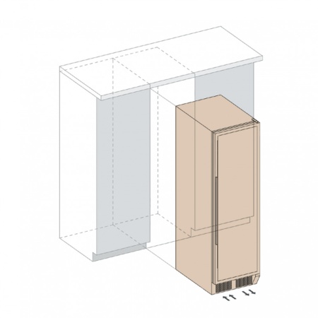 картинка Винный шкаф Dunavox DX-170.490STSK от магазина SEFI