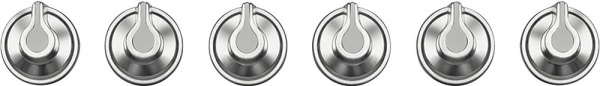 картинка Поворотные переключатели Smeg 6MP1PGF от магазина SEFI