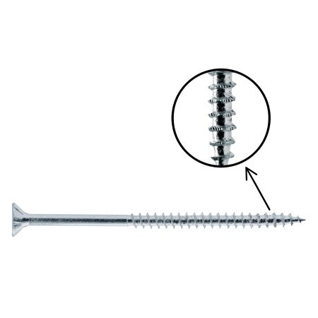 картинка Шуруп-конфирмат 4,0*50 потай TORX (уп/0,5тыс.шт) AKS от магазина SEFI