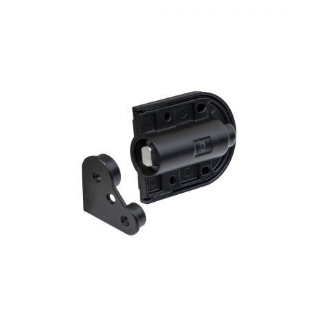 картинка Петля для откидной крышки ящика черная 4-10кг с доводчиком AKS от магазина SEFI