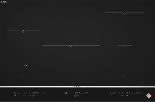 картинка Индукционная варочная панель De Dietrich DPI7878X магазин SEFI являющийся официальным дистрибьютором в России  картинка Индукционная варочная панель De Dietrich DPI7878X от магазина SEFI
