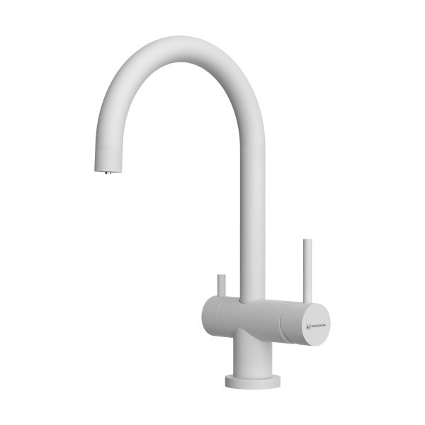 картинка Смеситель Omoikiri Yamada-P-WH латунь/белый от магазина SEFI