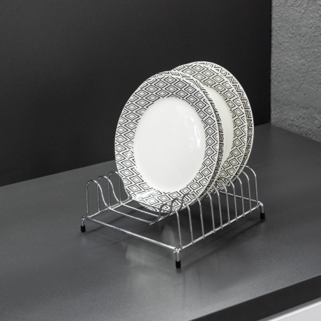 картинка Сушка настольная для посуды 215*85*210, хром AKS от магазина SEFI