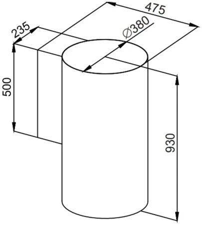 картинка Вытяжка Maunfeld LEE WALL (sensor) 39 WHITE от магазина SEFI